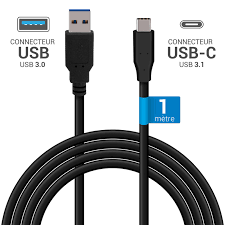 Câble USB / USB-C 1m